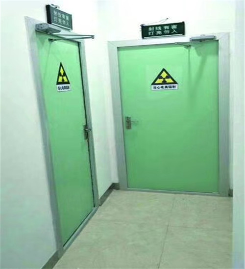 云南厂家定制防 辐射铅门 CT室铅门 放射科射线防护施工